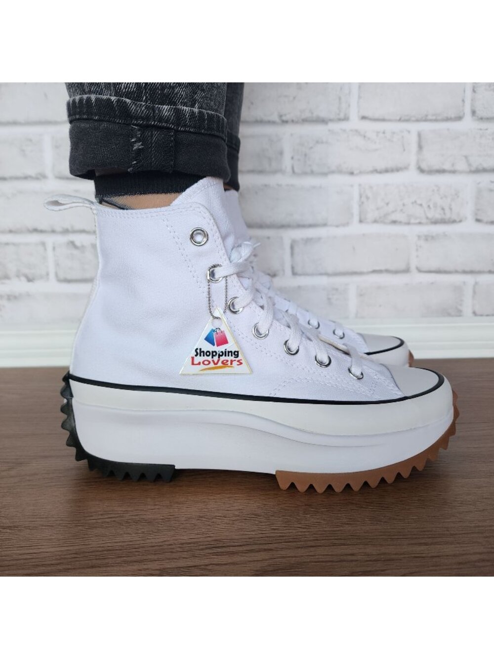 ⭐Converse Chuck Taylor Run Star Hike Hi Sz 6 Men's Shoes Sneakers White 166799C